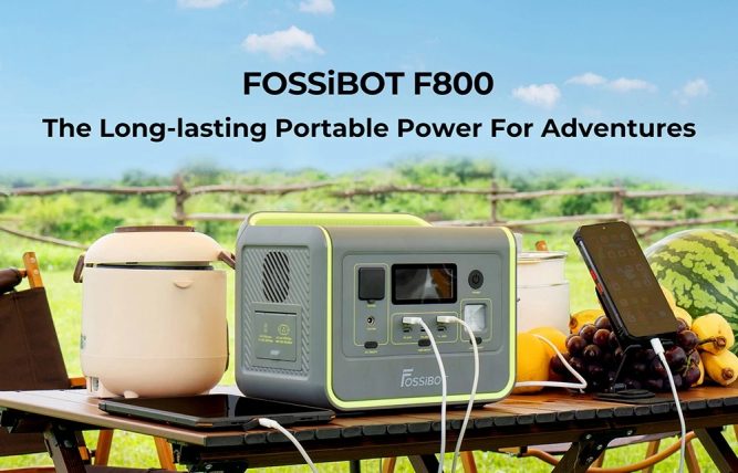 Master Your Short-Term Adventure with FOSSiBOT F800 Power Station